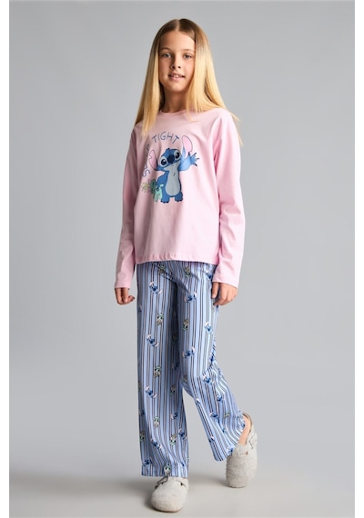 Defacto %100 Pamuk Dısney Lılo & Stıtch Lisanslı Uzun Kolu Pijama Üstü Esnek Belli Uzun Pijama Altı 2li Pijama Takımı Kız Çocuk I1875a826aupn693 Pembe-pn693 Defacto %100 Pamuk Dısney Lılo & Stıtch Lisanslı Uzun Kolu Pijama Üstü Esnek Belli Uzun Pijama Altı 2li Pijama Takımı Kız Çocuk I1875a826aupn693 Pembe-pn693