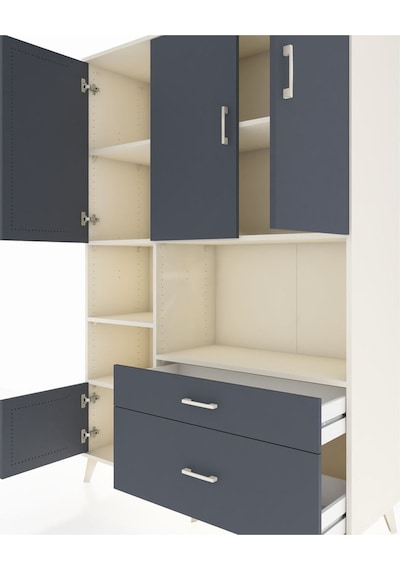 Hyperion Dolap 7 Raflı 2 Çekmeceli 5 Kapaklı 132x44x195 Aytaşı-antrasit/antrasit Antrasıt/antrasıt Hyperion Dolap 7 Raflı 2 Çekmeceli 5 Kapaklı 132x44x195 Aytaşı-antrasit/antrasit Antrasıt/antrasıt
