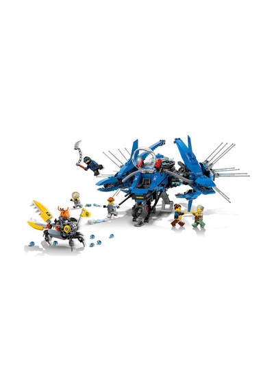 LEGO Ninjago 70614 Lightning Jet 876 Parça