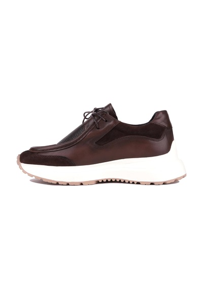 Shoetyle - Kahverengi Hakiki Deri Bağcıklı Erkek Günlük Ayakkabı 115-k525-1321 Kahve Rengi Shoetyle - Kahverengi Hakiki Deri Bağcıklı Erkek Günlük Ayakkabı 115-k525-1321 Kahve Rengi