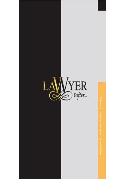 Lawyer Defter - İdari Yargılama Hukuku Notlu Öğrenci Defteri - Savaş Yayınevi