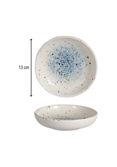 12'li Valencia Kase Sığ 13cm Dijital Splash Rinart Krem