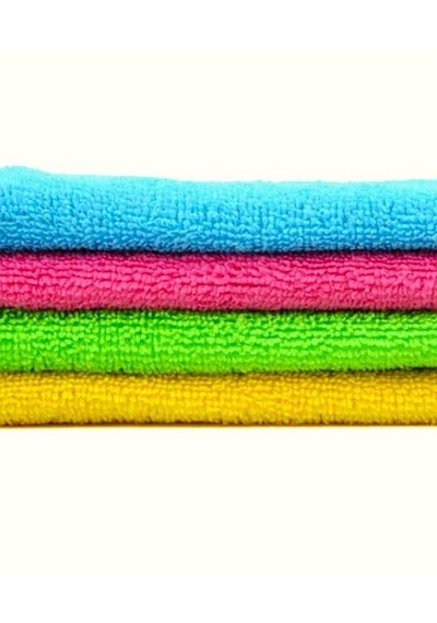 Alpars 4 Adet Mikrofiber Temizlik Bezi Cam, Araba, Mutfak Temizlik Bezi 30 30 Cm Leke Tutmaz