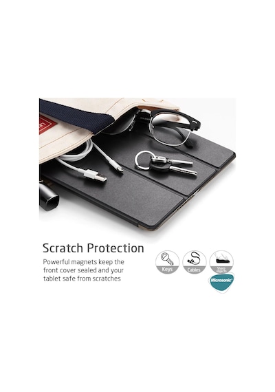 Microsonic Xiaomi Uyumlu Redmi Pad Kılıf Slim Translucent Back Smart Cover