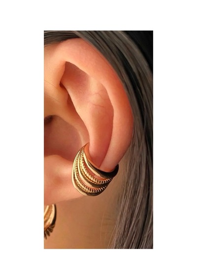 Vıp Çelik Zirkon Burgu Earcuff / Kıkırdak Sıkıştırılabilir Küpe Pembe Pembe