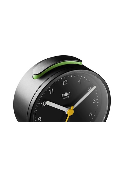 Braun Bc12b Siyah Klasik Analog Alarmlı Masa Saati Brn.bc12b