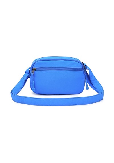 Smart Bags Mikro Poly Kumaş Mini Boy Postacı Kadın Çantası 3339 Mavi