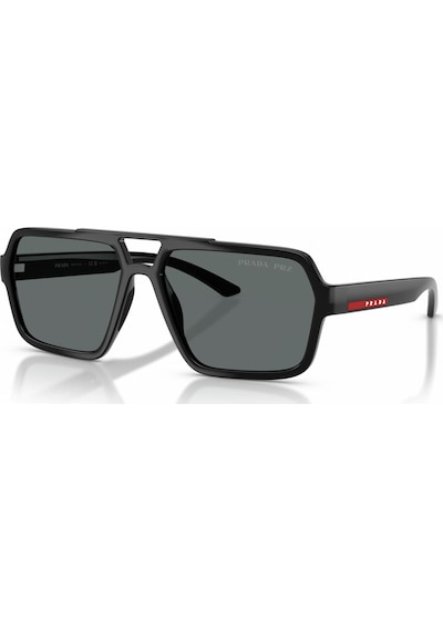 Prada Sport Spsa06 1ab02g 59 Polarize Erkek Güneş Gözlüğü Siyah