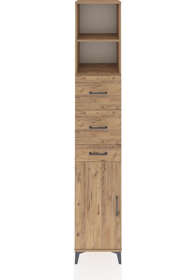Hyperion Dolap 3 Raflı 3 Çekmeceli Tek Kapaklı 44x44x243 Çam-çam Çam Hyperion Dolap 3 Raflı 3 Çekmeceli Tek Kapaklı 44x44x243 Çam-çam Çam