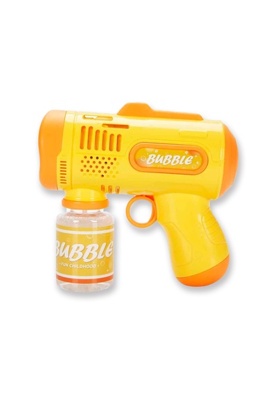 Sunman Bubble Sun Işıklı Köpük Tabancası Sarı
