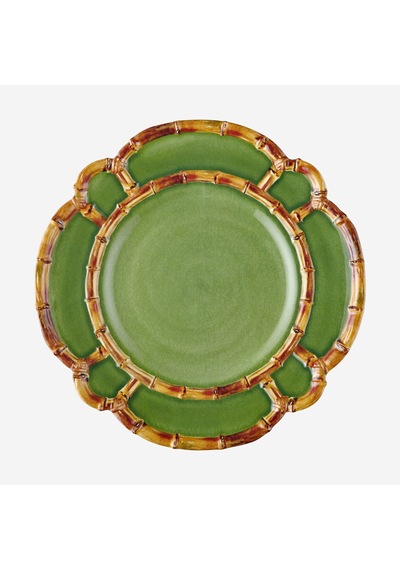Yeşil Melamin Yemek Tabağı 28 Cm