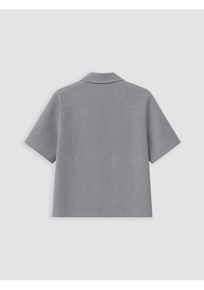 Lcw Vision Gri Loose Fit Erkek Gömlek
