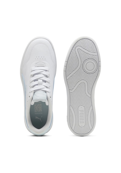 Puma Court Lally Jr Beyaz Unisex Sneaker Beyaz-turkuaz