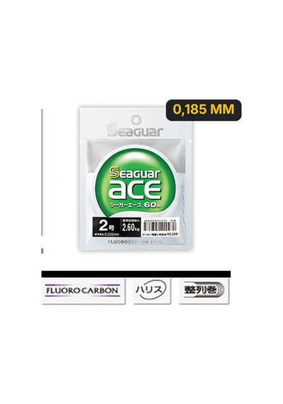 Seaguar Ace %100 Fluoro Carbon Misina 60mt 0,185 Mm