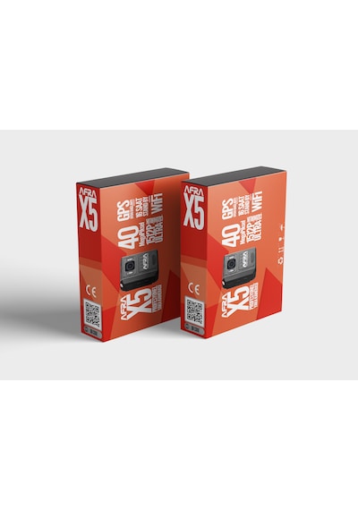 Afra X5 64 GB Wi-Fi'li Profesyonel Yaka Kamerası ve Aparatları