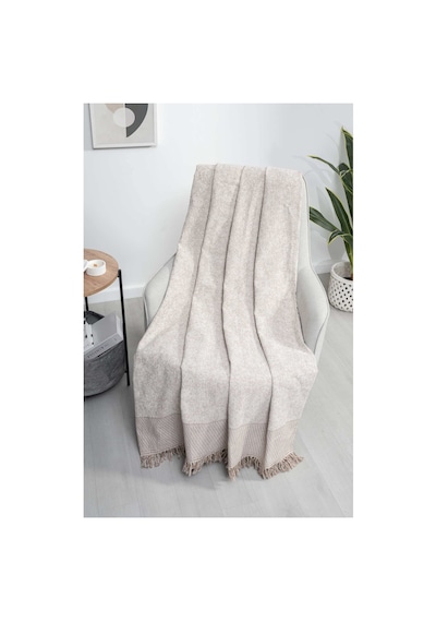 Çok Amaçlı Pamuklu Örtü- Kanepe-koltuk Şalı-koltuk Örtüsü 170x220-782 Kahve2