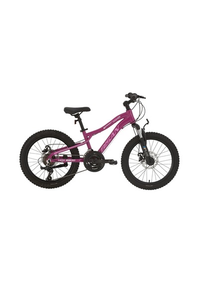 Bisan Kdx 2500-d Kız Çocuk Bisikleti 28cm Md 20 Jant 21 Vites Metalik Mor Pembe Beyaz Çok Renkli