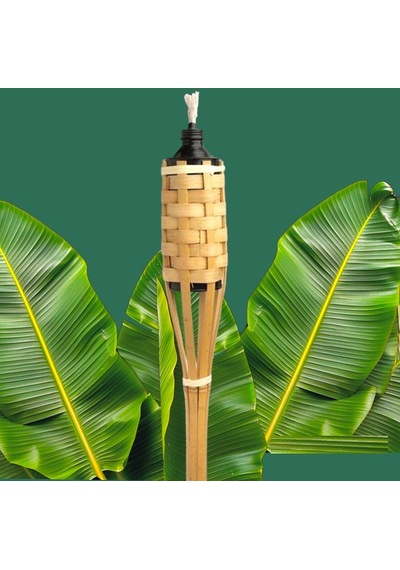 3 Pcs 90 Cm Bamboo Torch 3 Adet 90 Cm Bambu Meşale Bahçe Aydınlatma Işığı Kır Düğünü Kortej Işıkları