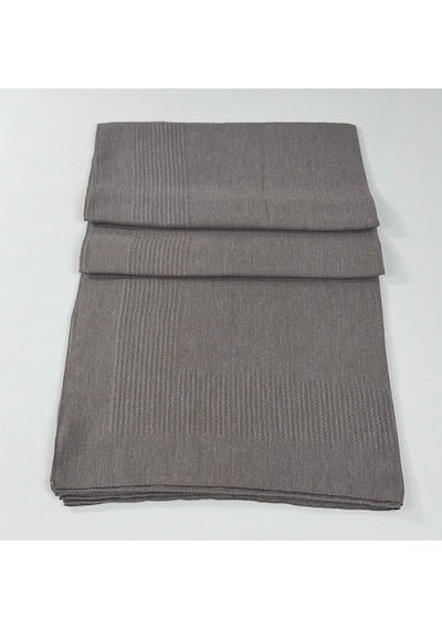 Miray Büyük Boy Pano Pamuk Eşarp - 120 X 120 - 0618 Koyu Vizon