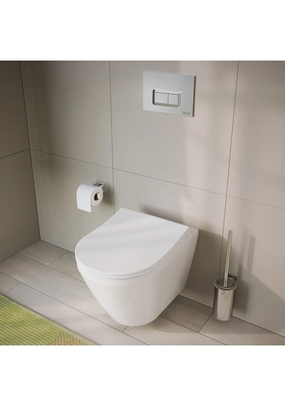 Vitra Loop R 740-0686 Kumanda Paneli. Parmak İzi Bırakmayan Krom Mat Krom