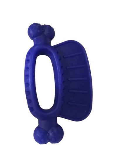 Plastik Eğitim Tutmalı Kemik 18 Cm Mavi Mavi