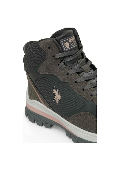 U.s. Polo Assn. Sagan Hi Wmn Kadın Bot Pol811702g01003 Gri