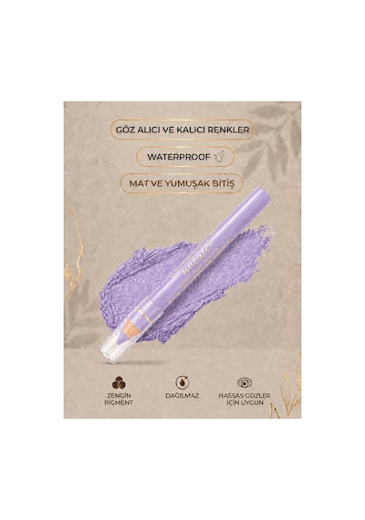 Natali Waterproof Göz Kalemi Ve Göz Farı No: 475 0