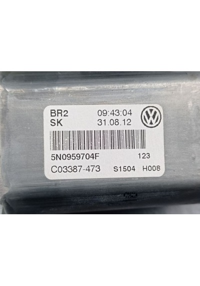 Vager Tiguan 2012-2018 Arka Sağ Cam Kaldırma Indirme Motoru 5n0959704f