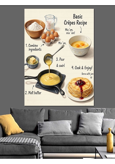 Ahşap Tablo Kahvaltı Hazırlığı Yemek Tarifleri