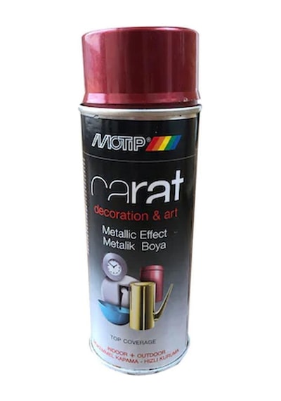 Motip Carat Parlak Metalik Kırmızı 400 ML Ral 95861