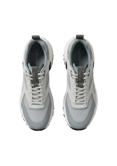 Calvin Klein Hıke Runner Ck Strıp, 0g4 Gri Erkek Spor Ayakkabı