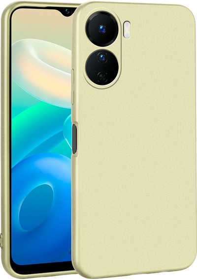 Vivo Uyumlu Y16 Kılıf Zore Esnek Mat Premier Silikon Kapak