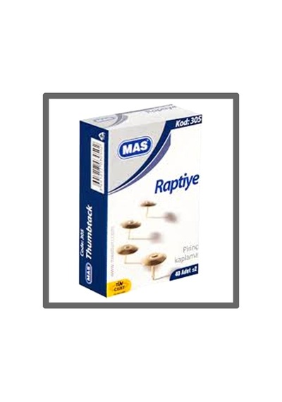 Mas Raptiye 40 lı 3 kutu