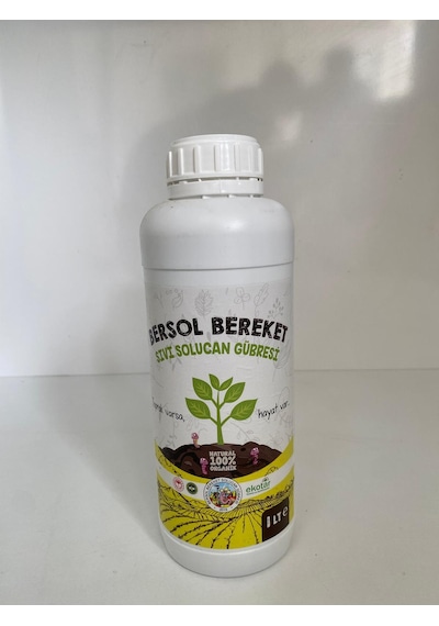 Bersol Bereket Sıvı Solucan Gübresi 1 Lt Sıvı