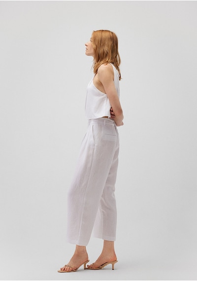 Mavi - Beyaz Culotte Pantolon 1010781-70057 Beyaz