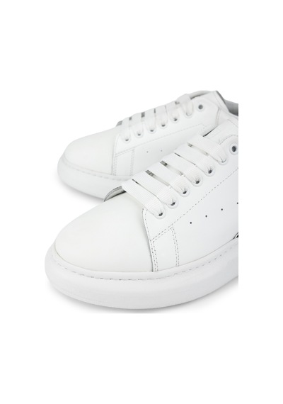 Tamer Tanca Erkek Hakiki Deri Beyaz Sneakers & Spor Ayakkabı 1212 6420 Erk Ayk Sk26-27 Beyaz
