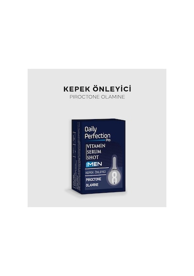 Daily Perfection Provitamin For Men Shot No:8 Kepek Önleyici Serum 2 x 6 ML