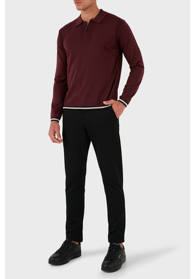 Emporio Armani Erkek Kazak Em001512 Af14158 U5086 Bordo Bordo