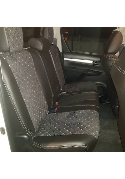 Toyota Uyumlu Hilux Araca Özel Oto Koltuk Kılıfı (500568052)