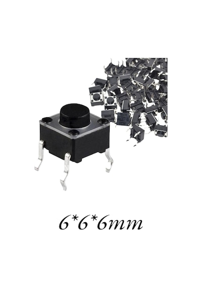 Kfr-45 272 Parça Karışık Mikro Buton Anahtar Tact Switch Seti Smd Ve Tht Çeşitleri