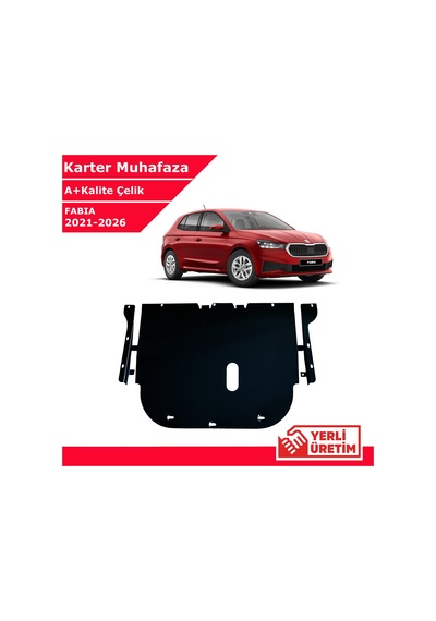 Seat Fabia 2021-2026 Çelik Karter Muhafaza Çelik Koruma Sacı A+ Kalite Yerli Üretim