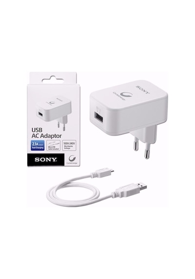 Sony CP-AD2 2.1A Seyahat Şarj Aleti 1.5 M