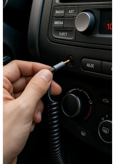 Aux Bluetooth 5.0 Alıcı Adaptör Mikrofonlu Usb Beslemeli Araç Ve Ev Tipi Ses Sistemlerine Uyuml
