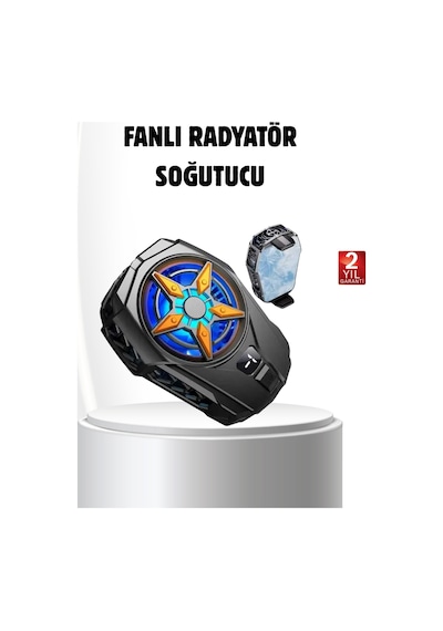 Oyun Telefonu Soğutucu Fan Sessiz Ve Kompakt Mobil Soğutma Cihazı