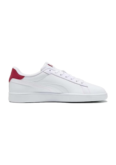 Puma Smash 3.0 L Unisex  Beyaz / Kırmızı Sneaker