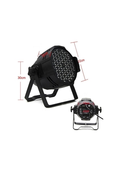Quenlite 3x54 Watt Dmx Kontrol Rgb Led Par Işık Par-354x