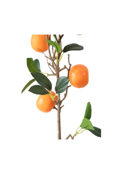 Mudo Home Mandalina Dal Çiçek 75 Cm Turuncu