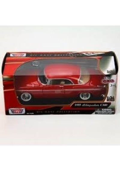 Motormax 1 24 1955 Chrysler C300 Kırmızı Die-cast Model Araba Motormax 1 24 1955 Chrysler C300 Kırmızı Die-cast Model Araba
