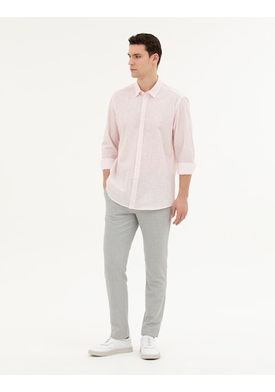 Pierre Cardin Erkek Gri Kanvas / Chino Pantolon 50284271-vr024 Gri