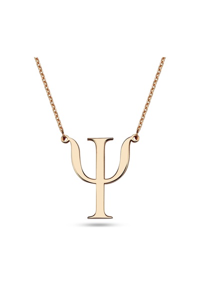 Psikoloji Sembolü Kolye - Rose Rose Gold